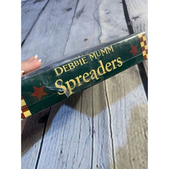 VTG 1999 Boston Warehouse Debbie Mumm Christmas Snowman Spreaders - Pack of 4 - Picture 7 of 9